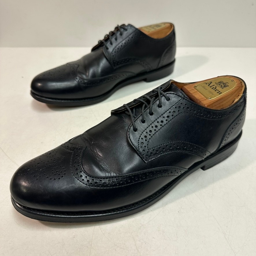 Euc Rancourt & Co. X Cole Haan Black Wingtip Derby Made In Maine, Usa 10 D — image 5 of 8